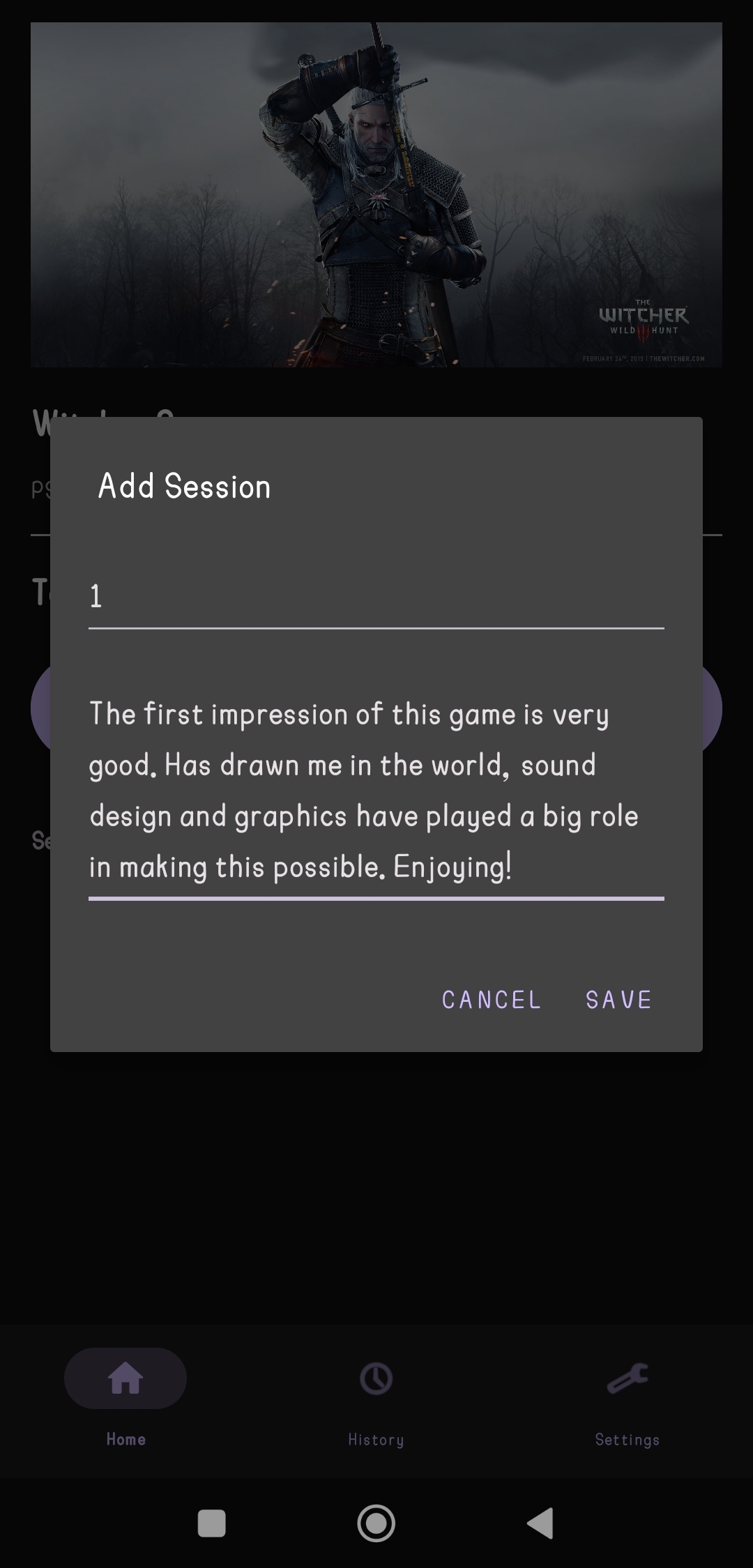 Add Session